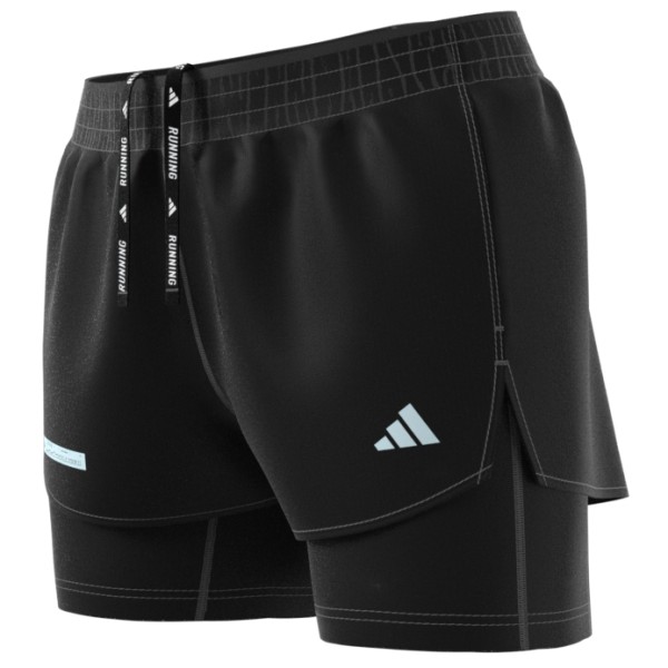 adidas - Women's Ultimate 2In1 Shorts - Laufshorts Gr S schwarz von Adidas