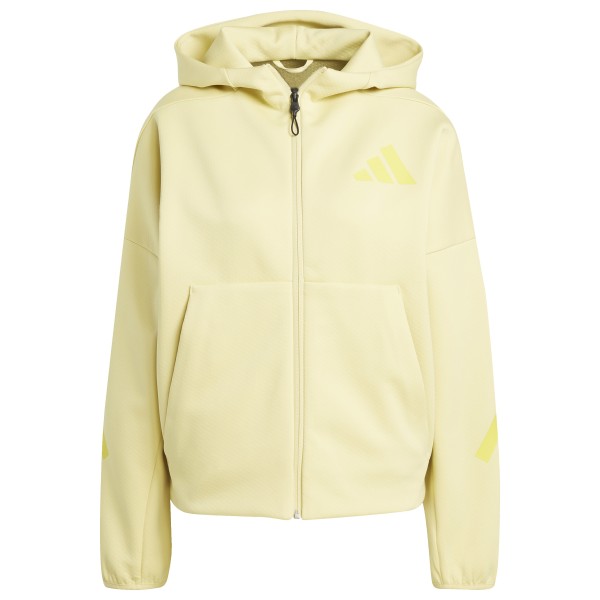 adidas - Women's Z.N.E. Full Zip - Hoodie Gr S gelb von Adidas