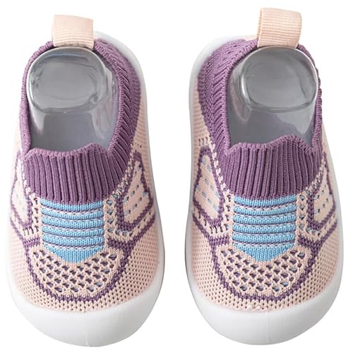 Adigau Baby Lauflernschuhe Jungen Mädchen Unisex Babyschuhe rutschfeste Kleinkind Sneaker Atmungsaktive Turnschuhe A5 12-18 Monate von Adigau