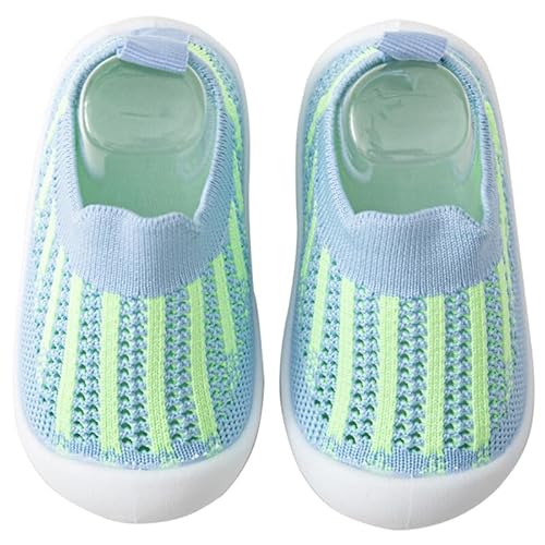 Adigau Baby Lauflernschuhe Jungen Mädchen Unisex Babyschuhe rutschfeste Kleinkind Sneaker Atmungsaktive Turnschuhe A7 6-9 Monate von Adigau