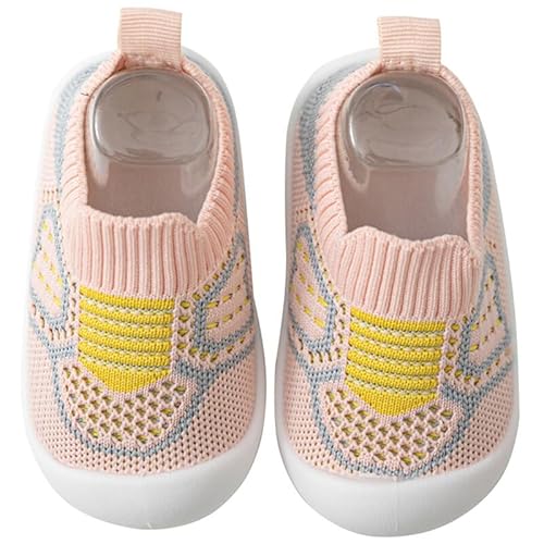 Adigau Babyschuhe Junge Mädchen Lauflernschuhe Kinderschuhe Neugeborene rutschfeste Atmungsaktiv Leichte Turnschuhe Frühling Herbst A2 9-12 Monate von Adigau