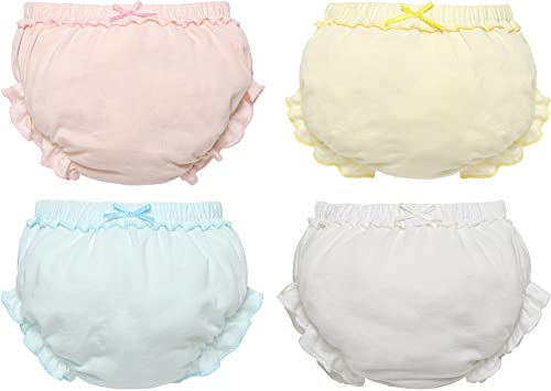 Adigau Töpfchen Trainingshose 4er Pack Baby Mädchen Kinder Mädchen Jungen Baumwolle Unterwäsche Unterhosen Rüsche Hose Bloomer Shorts D1 2-3 Jahre alt Adigau Töpfchen Trainingshose 4er Pack Baby Mädchen Kinder Mädchen Jungen Baumwolle Unterwäsche Unterhosen Rüsche Hose Bloomer Shorts D1 2-3 Jahre alt von Adigau