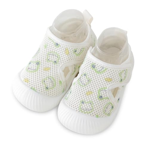 Adigau Unisex Baby Barfußschuhe rutschfeste Sommer Lauflernschuhe Leichte Schnell Trocken Sneaker Weiche Atmungsaktiv Sandalen A3 18-24 Monate von Adigau