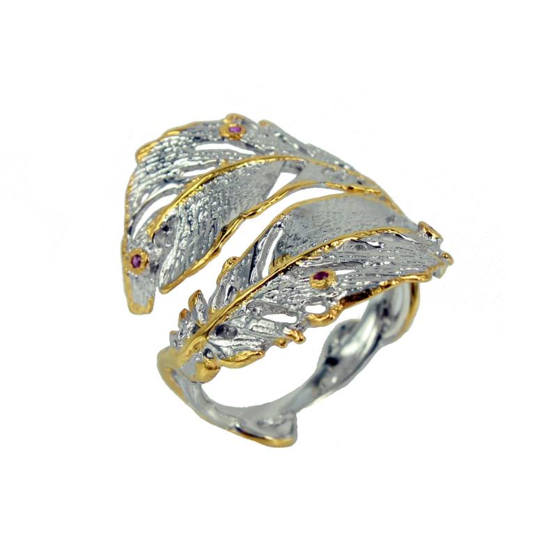Blatt Verlobungsring, Offene Schaft Ring, Natur Inspiriert, Braut Schmuck Sets, Antike Eheringe, Versprechen Ringe, September Birthstone Ringe von AdioreJewels