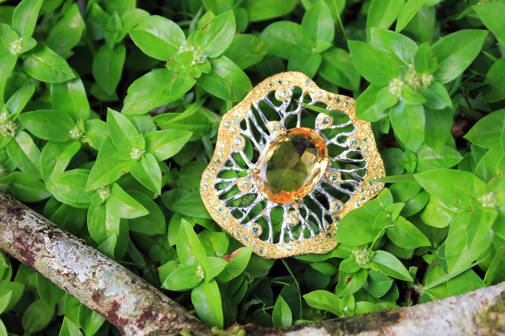 Orange Citrin Ring, Sterling Silber Ringe, Gelbsaphir, Alice Sammlungen, Geschenke Für Sie, Stein Brautjungfer von AdioreJewels