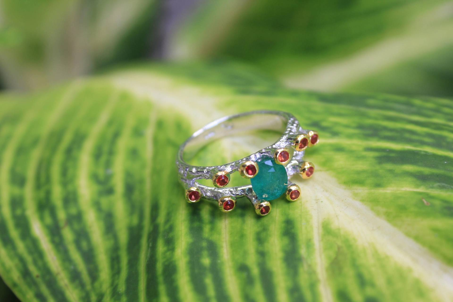 Smaragd Ring, 925 Sterling Silber Schmuck, Muttertagsschmuck, Braut Sets, Brautjungfer Geschenke, Handgefertigte Ringe, Geschenke Für Sie von AdioreJewels