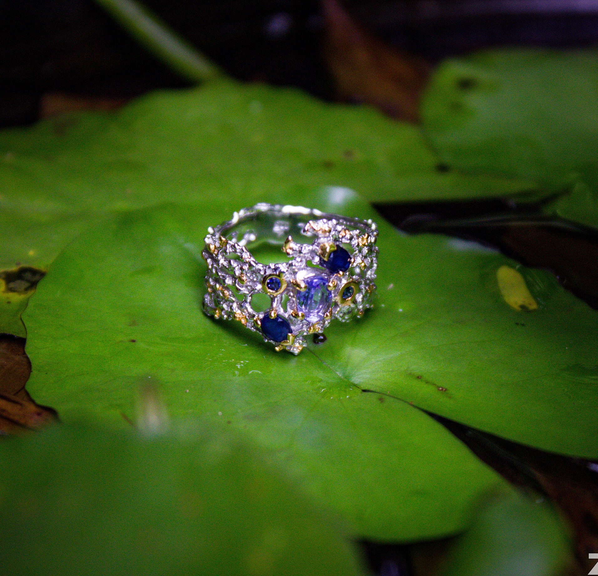 Tanzanitringe, Blauer Saphir Ring, Handgemachte Ringe, Dezember Birthstone, 925 Sterling Silber, Echte Tanzanit Verlobungsringe von AdioreJewels