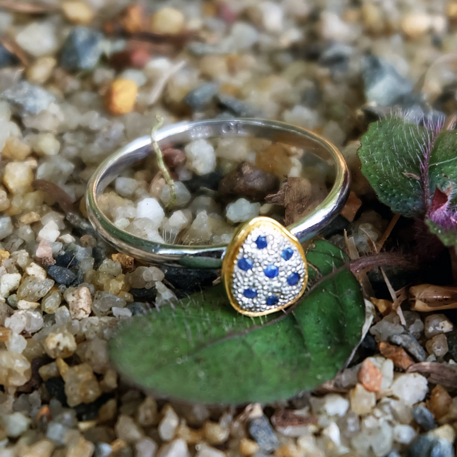 stapeln Saphir-Ring, Hochzeitsschmuck, Vergoldet, Brautjungfern Geschenke, Geschenke Für Sie, Rhodium Schmuck, Verlobungsring, Brautschmuck von AdioreJewels