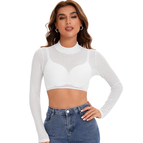 Adisno Dirndlbluse Damen Trachtenbluse Creme Dirndl Bluse für Bavarian Oktoberfest (Dirndlbluse-01, DE/NL/SE/PL, Numerisch, 44, Regular, Regular) von Adisno