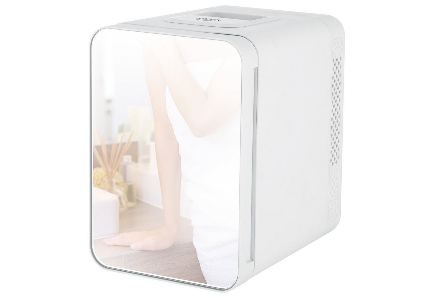 Adler Glätteisen Adler AD 8085 Minikühlschrank - mit Spiegel - 4L von Adler