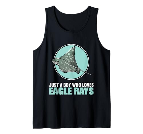 Herren Just a Boy who Loves Eagle Rays. Adlerrochen Tank Top von Adlerrochen Tier Shop