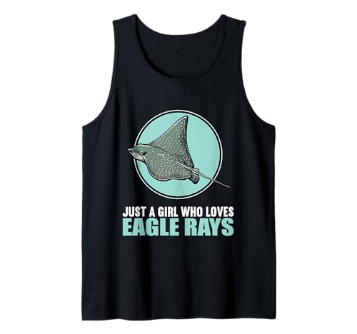 Just a Girl who Loves Eagle Rays. Adlerrochen Tank Top von Adlerrochen Tier Shop