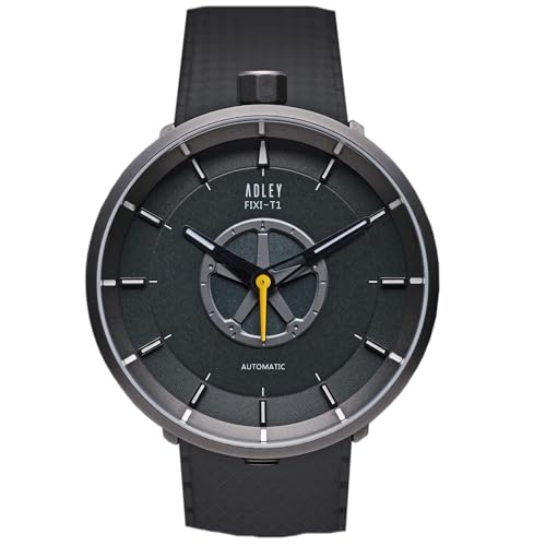 Adley FIXI-T1 Automatik Edestahl Schwarz Gelb Saphir Silikon Herren Uhr Adley FIXI-T1 Automatik Edestahl Schwarz Gelb Saphir Silikon Herren Uhr von Adley