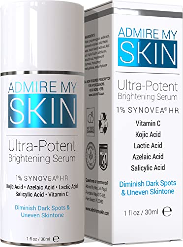 Admire My Skin Aufhellendes Serum, Hyperpigmentierungsbehandlung für dunkle Flecken und ungleichmäßigen Hautton – Vitamin C Serum mit Kojisäure für Frauen und Männer, Azelainsäure-Serum für Admire My Skin Aufhellendes Serum, Hyperpigmentierungsbehandlung für dunkle Flecken und ungleichmäßigen Hautton – Vitamin C Serum mit Kojisäure für Frauen und Männer, Azelainsäure-Serum für von Admire My Skin