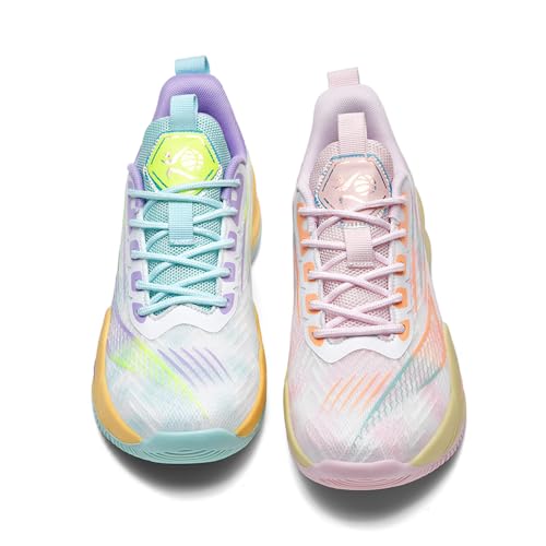 Adoff Basketballschuhe, Herren Sportschuhe, rutschfest, verschleißfest, atmungsaktiv (yuanyang897,37) von Adoff