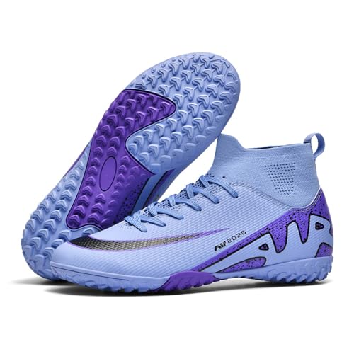 Adoff Fußballschuhe Herren High Top Stollen - Outdoor Training Jugend Atmungsaktive Sportschuhe Anti-Rutsch Spikes Adoff Fußballschuhe Herren High Top Stollen - Outdoor Training Jugend Atmungsaktive Sportschuhe Anti-Rutsch Spikes von Adoff