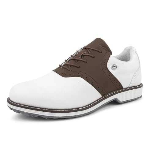 Adoff Herren Golfschuhe sind wasserdicht, Abriebfest und rutschfest Golfschuhe Herren Drehschnalle … von Adoff