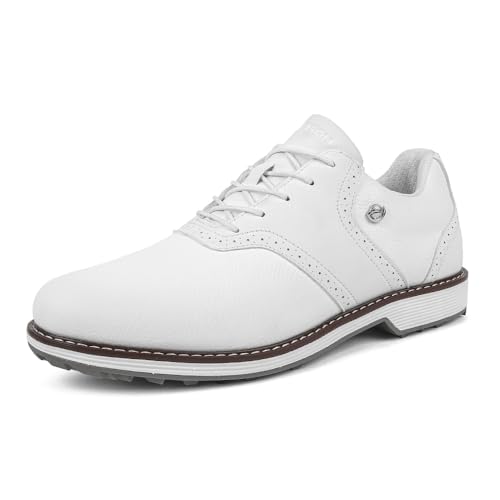 Adoff Herren Golfschuhe sind wasserdicht, Abriebfest und rutschfest Golfschuhe Herren Drehschnalle … von Adoff