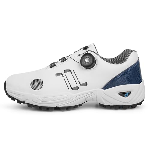 Adoff Herren Golfschuhe sind wasserdicht, Abriebfest und rutschfest Golfschuhe Herren Drehschnalle von Adoff