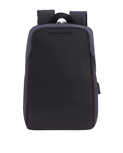 Adolfo Dominguez Daypack Rucksack Olek Laptop Rucksack Herren Backpack Schwarz von Adolfo Dominguez