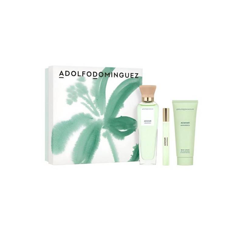 Adolfo Dominguez Duft-Set WASSERBEHÄLTER MIT FRISCHEN ORANGENBLÜTEN, 3 Stück Adolfo Dominguez Duft-Set WASSERBEHÄLTER MIT FRISCHEN ORANGENBLÜTEN, 3 Stück von Adolfo Dominguez