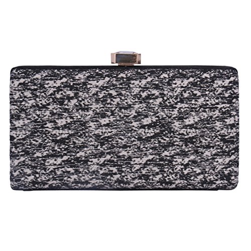 Adoptfade Abendtaschen mit Glitzer-Strasssteinen für Damen, Schwarz Adoptfade Abendtaschen mit Glitzer-Strasssteinen für Damen, Schwarz von Adoptfade