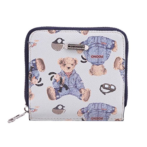 Adoptfade Große elegante Damen-Geldbörse, mehrere Kartenfächer, große Handgelenktasche, Grün, Grün von Adoptfade