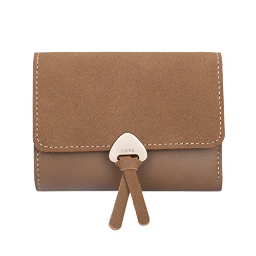 Adoptfade Lange bunte Damen-Geldbörse, GRAU von Adoptfade