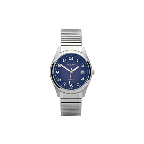 Adora Herrenuhr AB6291 mit Zugband Blau Adora Herrenuhr AB6291 mit Zugband Blau von Adora