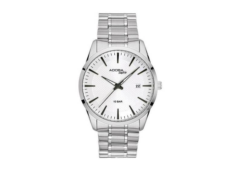 Adora Quarzuhr Herrenuhr Edelstahl 10 bar wasserdicht mit Saphirglas Adora Quarzuhr Herrenuhr Edelstahl 10 bar wasserdicht mit Saphirglas von Adora