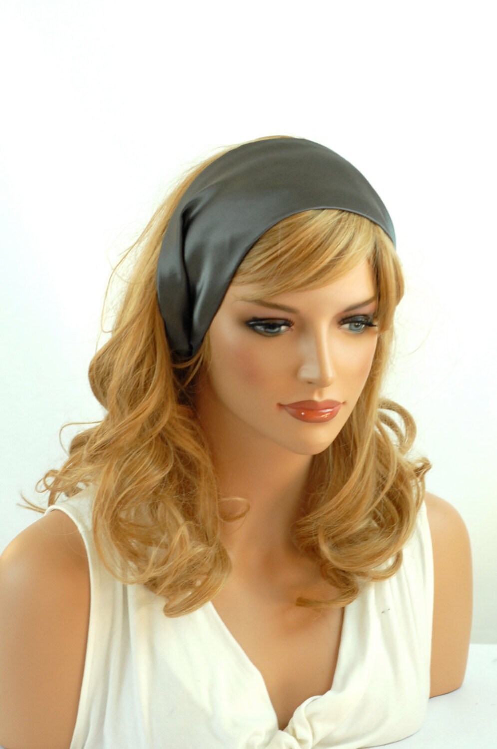 100% Reine Seide Zinn Stirnband, Größe 44 "x 4", Mulberry Charmeuse Seide, Fashion Plus Haar Vorteile 100% Reine Seide Zinn Stirnband, Größe 44 "x 4", Mulberry Charmeuse Seide, Fashion Plus Haar Vorteile von AdorabellaBaby