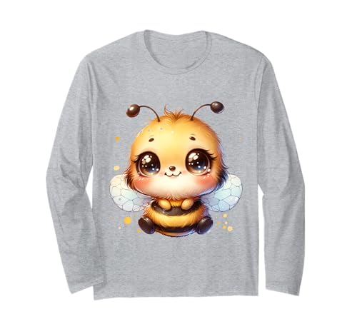Niedliches Bienen-Design mit großen Augen für Kinder Langarmshirt Niedliches Bienen-Design mit großen Augen für Kinder Langarmshirt von Adorable Animal Designs for Boys and Girls