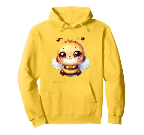 Niedliches Bienen-Design mit großen Augen für Kinder Pullover Hoodie Niedliches Bienen-Design mit großen Augen für Kinder Pullover Hoodie von Adorable Animal Designs for Boys and Girls