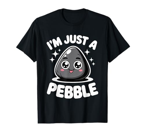 Lustiger niedlicher Spruch I Am Just A Pebble Kawaii Rock Damen Herren T-Shirt Lustiger niedlicher Spruch I Am Just A Pebble Kawaii Rock Damen Herren T-Shirt von Adorable Cartoon Stone Humor Playful Collector Gag