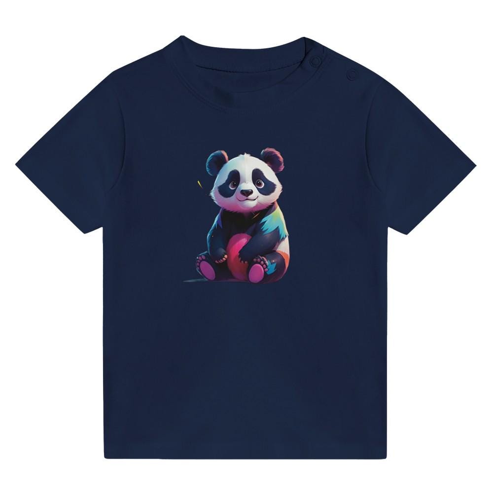 Classic Baby Crewneck T-Shirt Colorfull Panda Bear Classic Baby Crewneck T-Shirt Colorfull Panda Bear von AdorableCutiepies