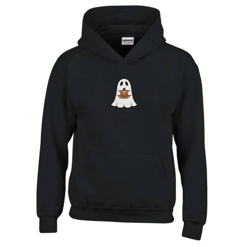 Kids Pullover Hoodie Halloween Holiday Ghost & Pumpkin von AdorableCutiepies