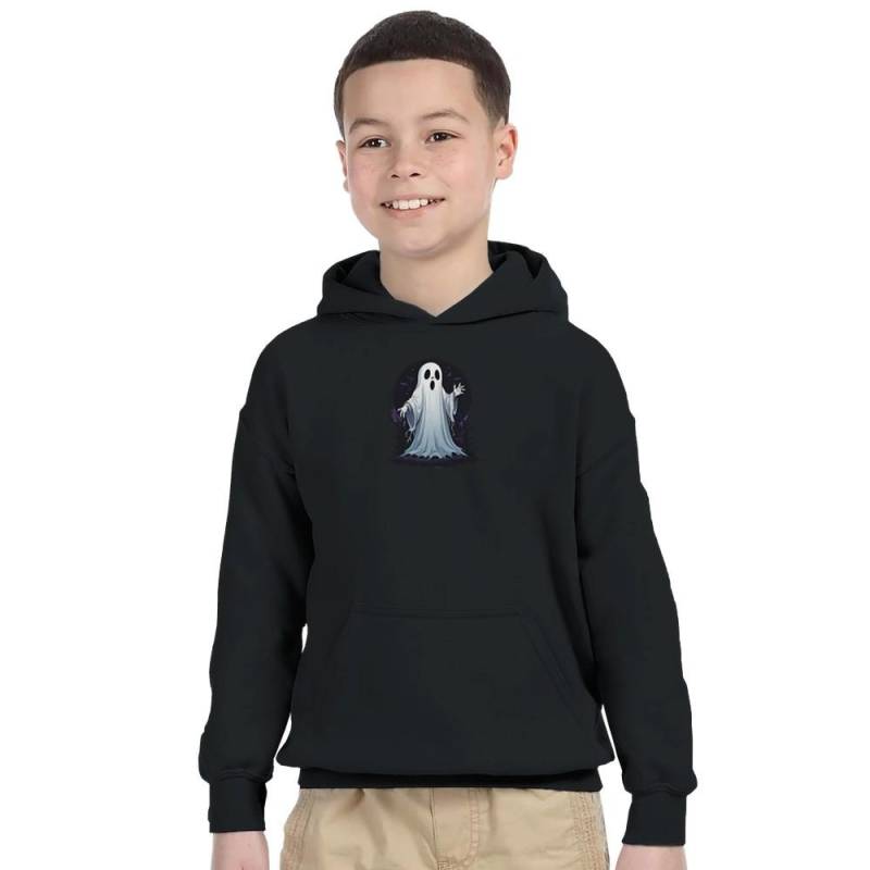 Kids Pullover Hoodie Halloween Holiday Ghost von AdorableCutiepies