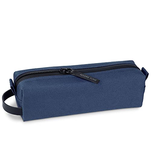 Adore June Design Federtasche Bent, Federmäppchen aus hochwertigen Recycelten Stoffen, Blau von Adore June