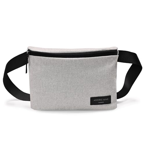 Adore June Mode Bauchtasche für Damen & Herren - Ron - Crossbody Tasche mit verstellbarem Gurt, Wasserabweisend von Adore June