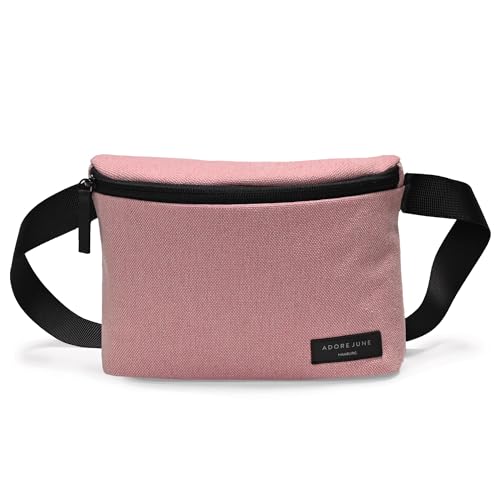 Adore June Mode Bauchtasche für Damen & Herren - Ron - Crossbody Tasche mit verstellbarem Gurt, Wasserabweisend von Adore June
