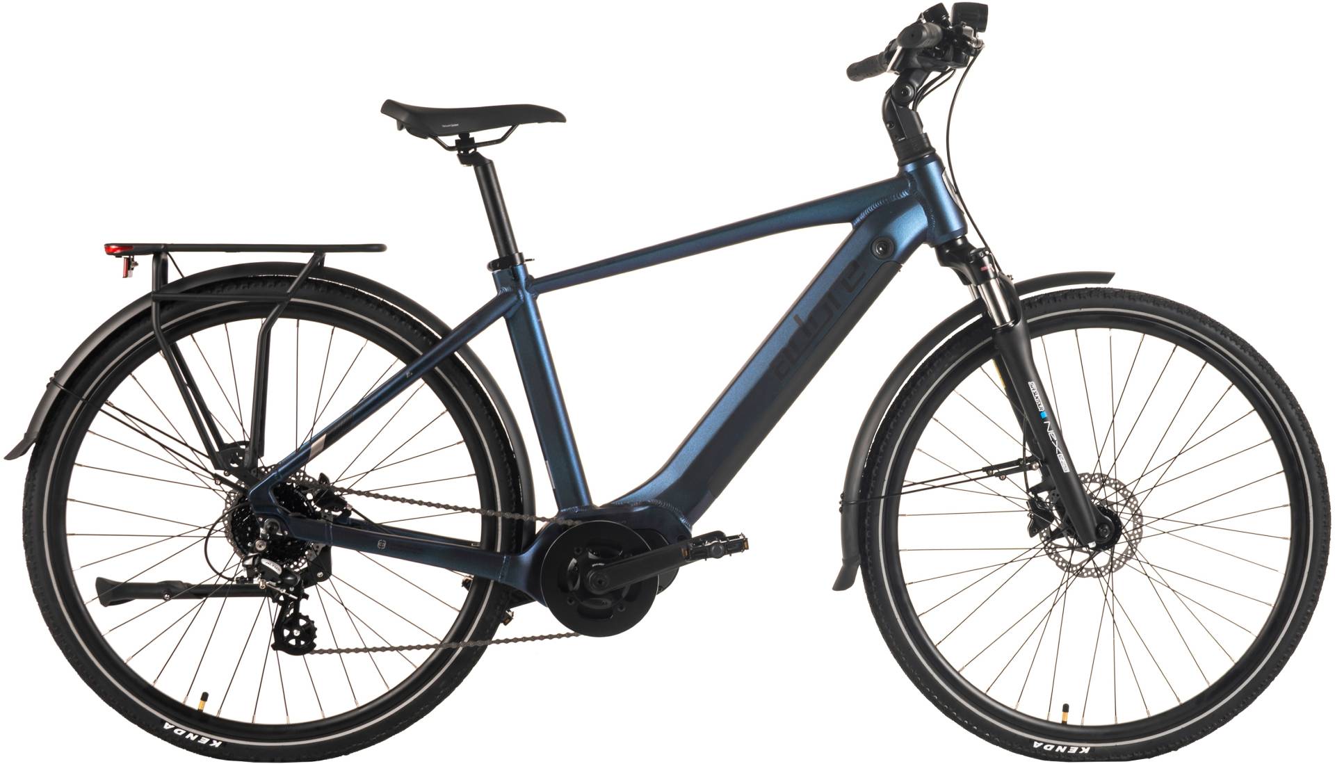 Adore "28" Alu Trekking E-Bike ATX-450 Mittelmotor 75NM / 15Ah" 8 Gang Shimano Altus Schaltwerk Kettenschaltung Mittelmotor 250 W Pedelec, Elektrofahrrad für Herren von Adore