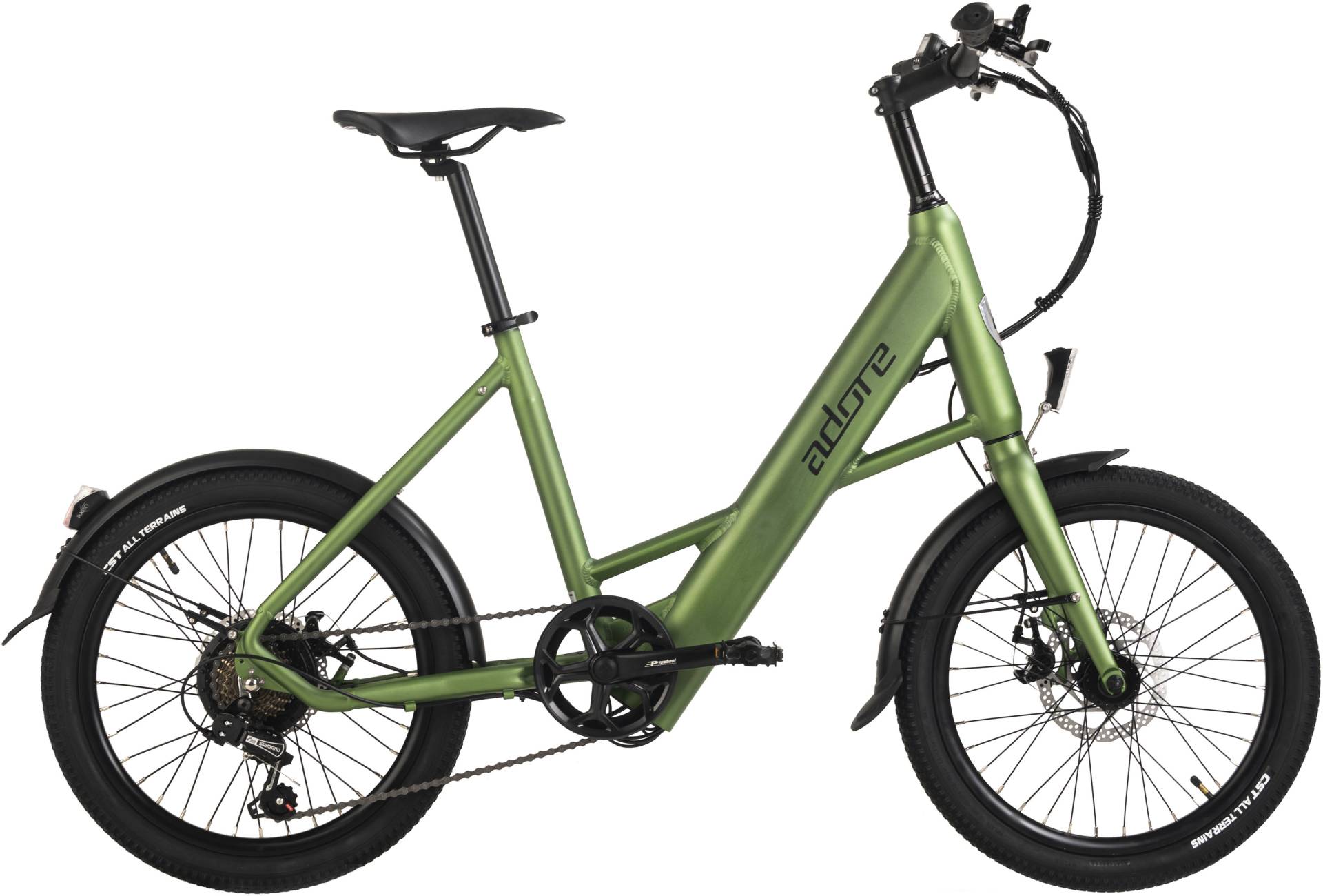 Adore E-Bike "C-200", 7 Gang, Shimano, Tourney, Heckmotor 250 W, Pedelec, Elektrofahrrad für Damen u. Herren von Adore