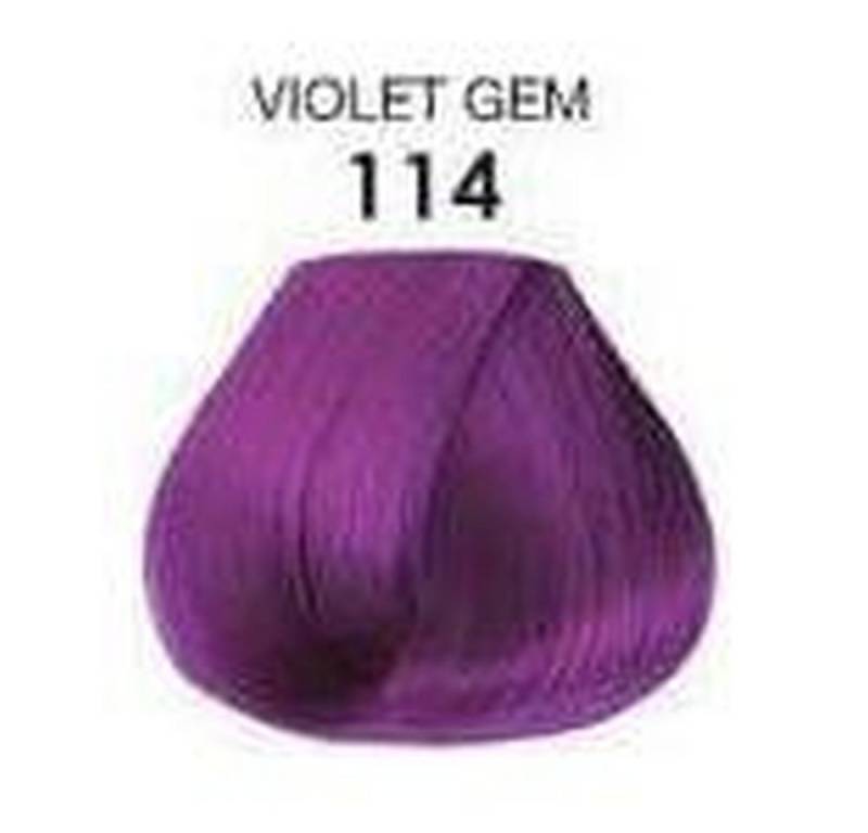 Adore Haarkur Adore Semi Permanent Violet Gem #114 Hair Color 118 ml von Adore