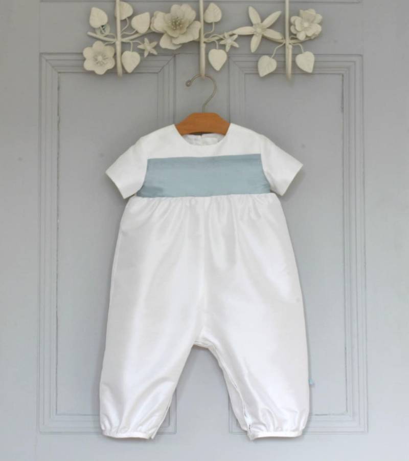 Jungen Outfit - Tauf Outfit Baby Taufe Strampler Echo von AdoreBabyChristening