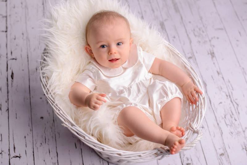 Tauf- Oder Taufstrampler "Luke' Von Adore Baby - Jungen Taufe Outfit Tauf Segen Für von AdoreBabyChristening