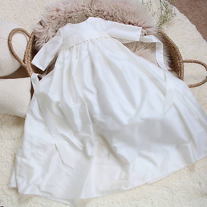 Taufkleid - Jungentaufkleid Mädchentaufkleid Segenskleid Baby-Taufkleid -Echo Langärmeliges Kleid von AdoreBabyChristening