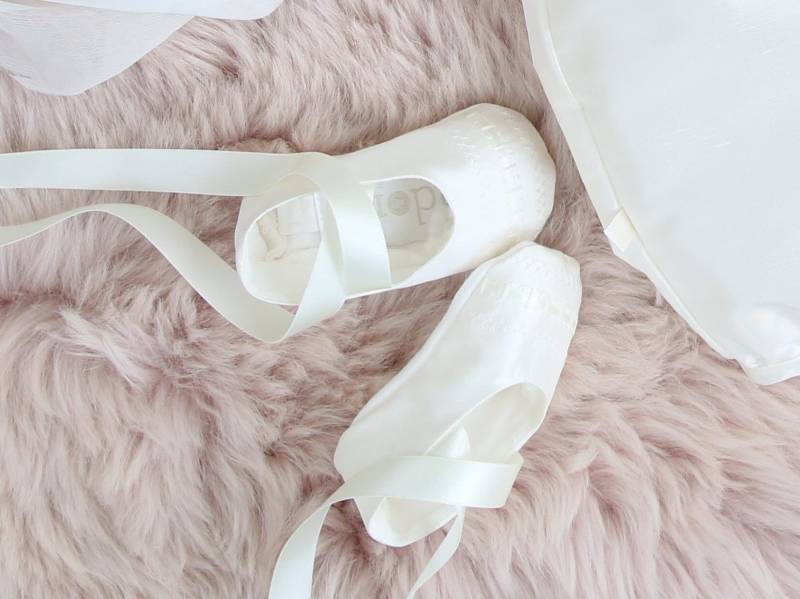 Taufschuhe - Babyschuhe Mädchen | "Evie' Von Adore Baby von AdoreBabyChristening