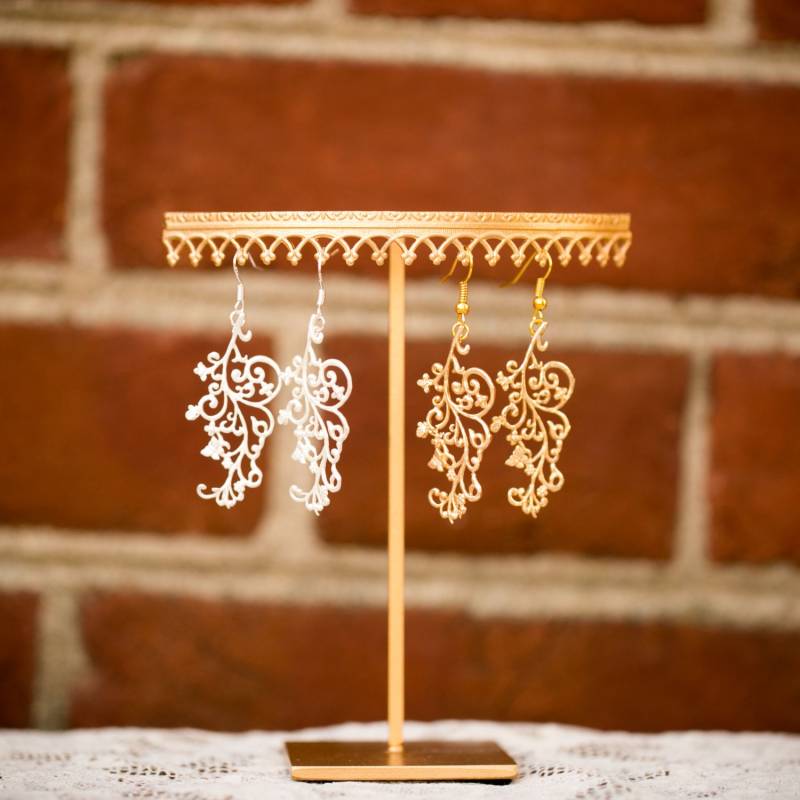 Die Viviette Ohrringe | Filigran Und Schmetterlinge von AdornedbyAisha