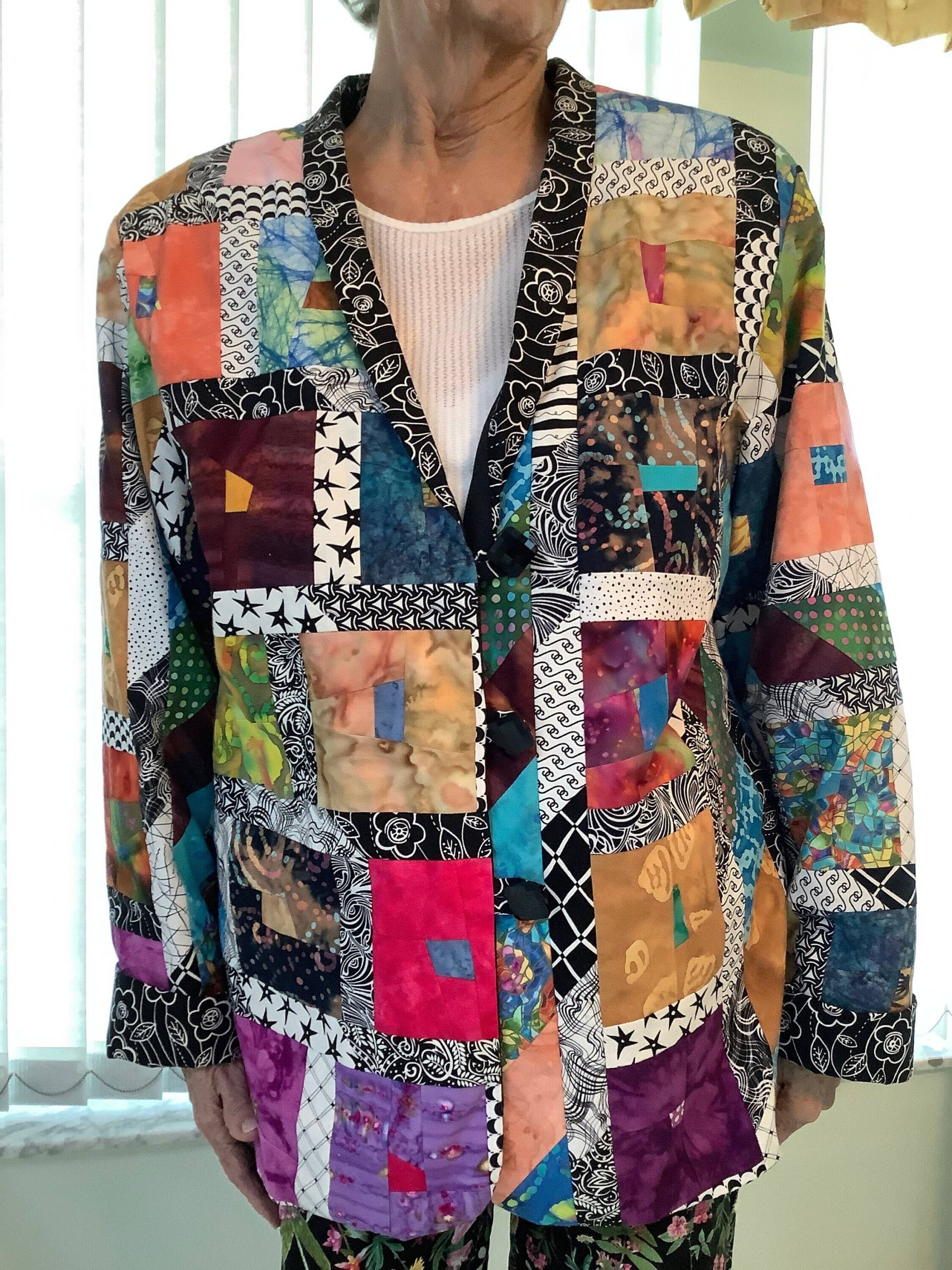 Patchworkjacke Patchworkjacke von AdornmentsByNancy