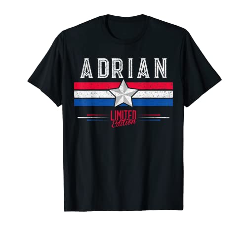 Adrian T-Shirt Retro Vintage Shirt Geschenk Damen Herren Kinder T-Shirt von Adrian Shirts Limited Edition T-Shirt Tee
